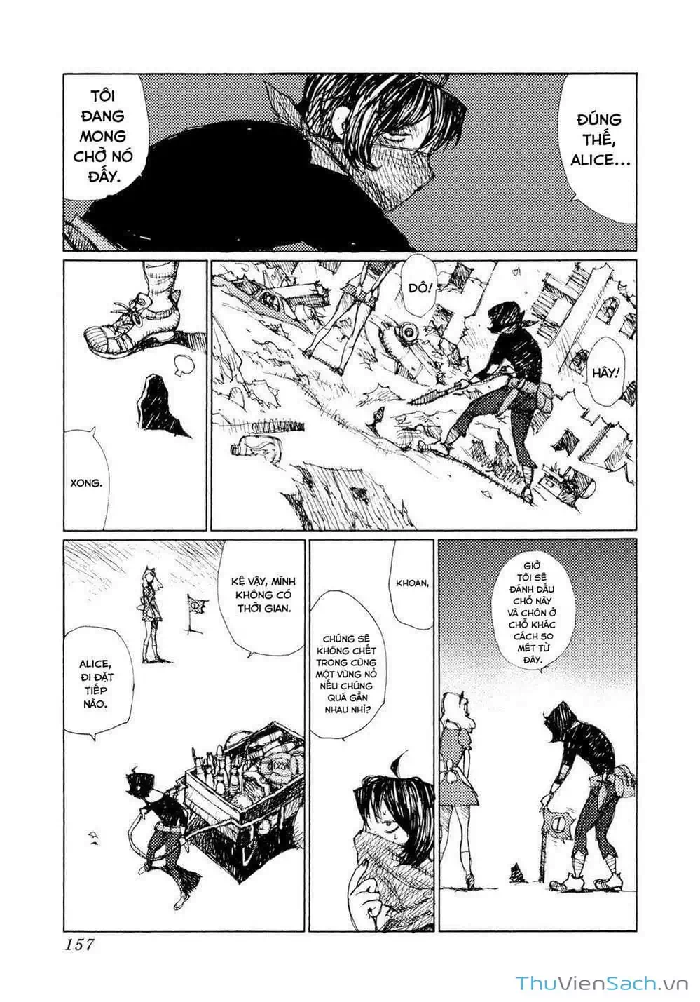 Truyện Tranh Alice Ở Địa Ngục - Alice In Hell trang 5