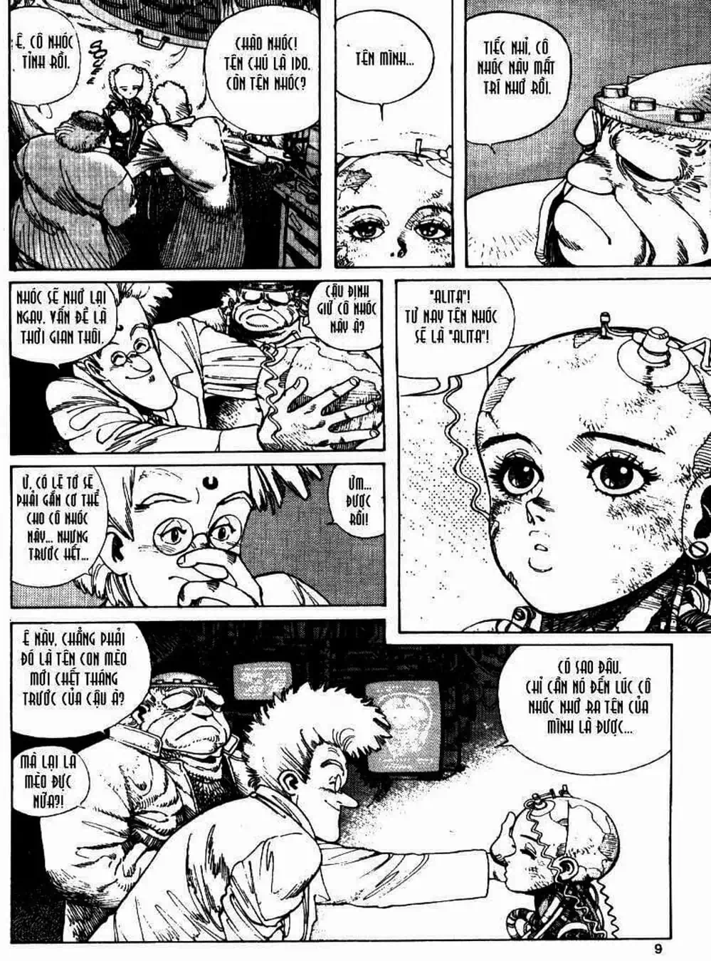Truyện Tranh Alita: Thiên Thần Chiến Binh trang 6