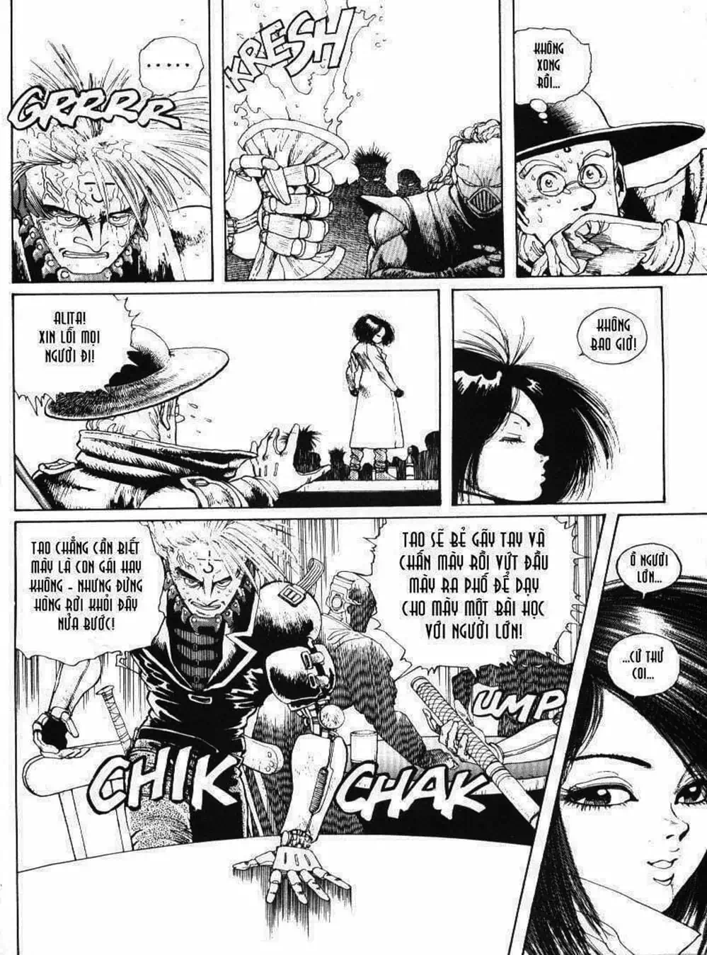 Truyện Tranh Alita: Thiên Thần Chiến Binh trang 6