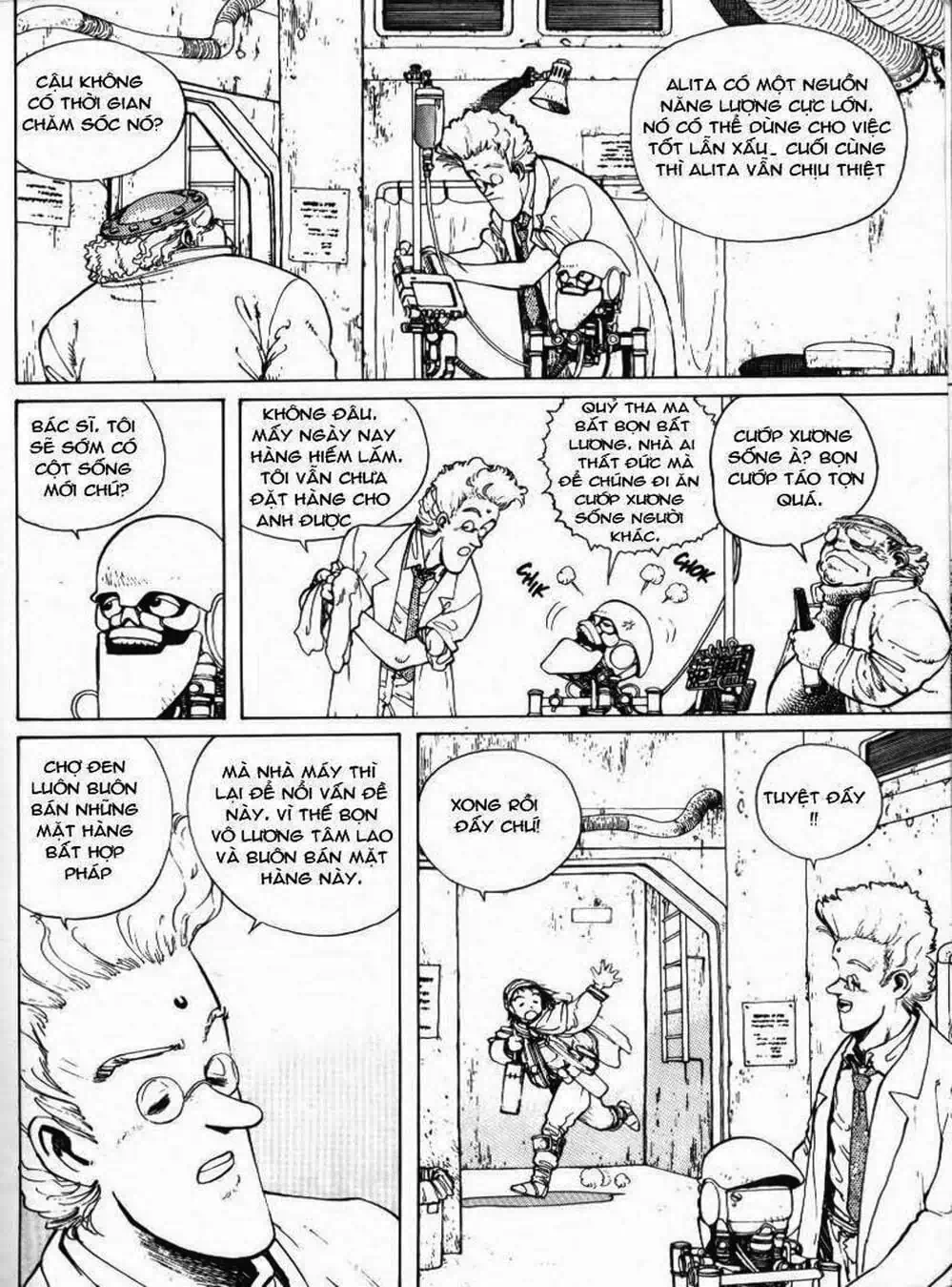 Truyện Tranh Alita: Thiên Thần Chiến Binh trang 6