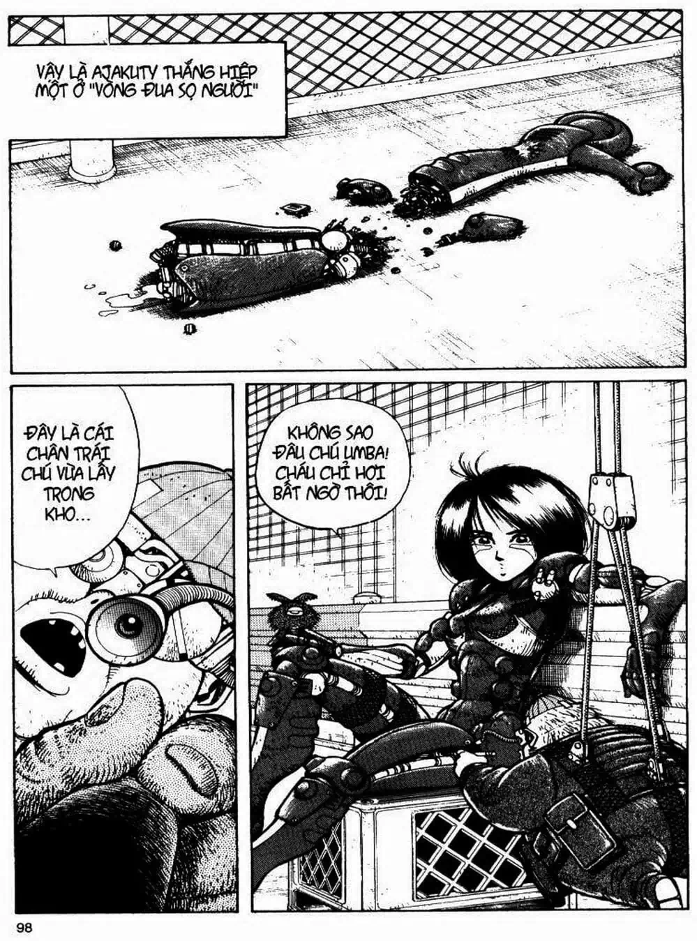 Truyện Tranh Alita: Thiên Thần Chiến Binh trang 6