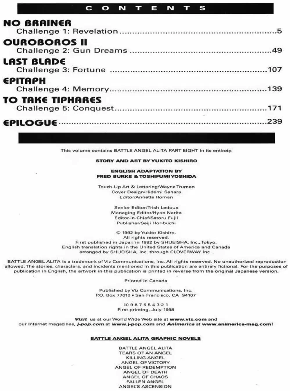 Truyện Tranh Alita: Thiên Thần Chiến Binh trang 6