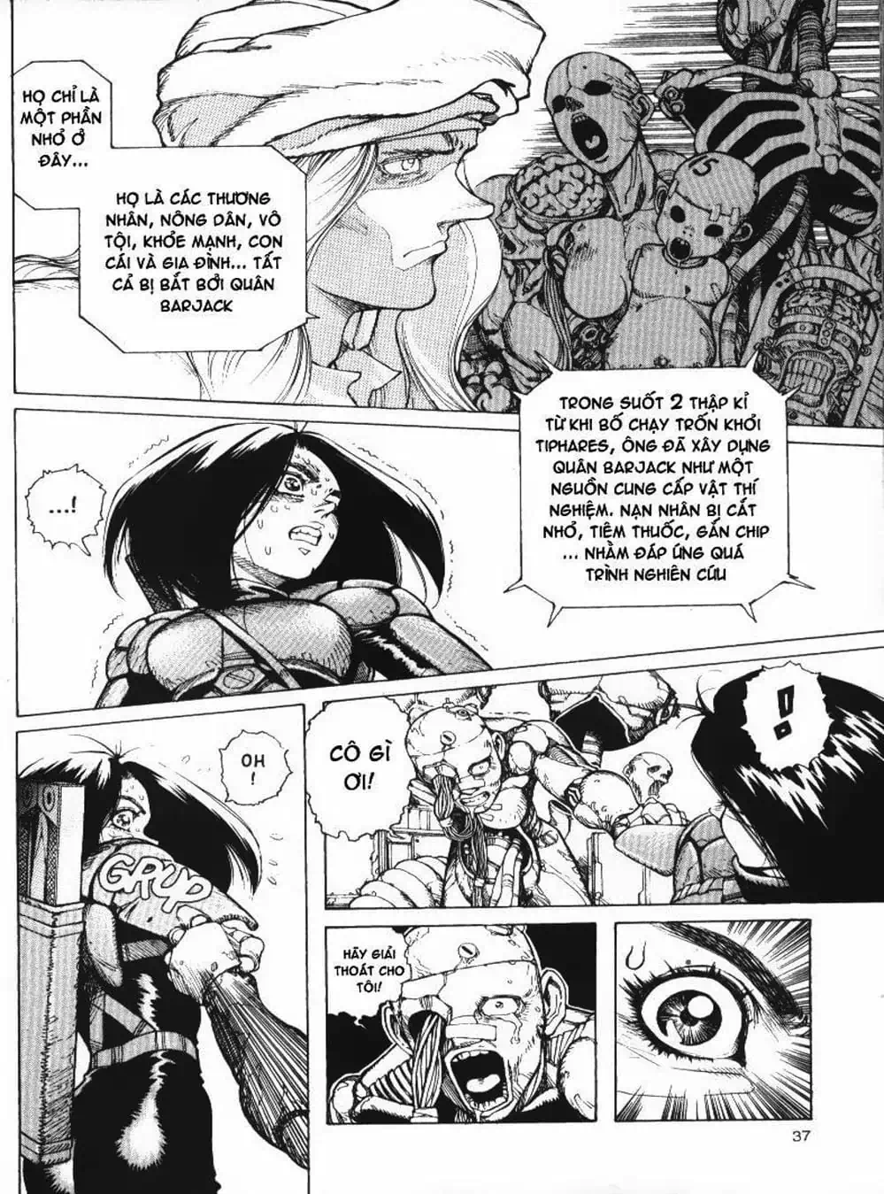 Truyện Tranh Alita: Thiên Thần Chiến Binh trang 6