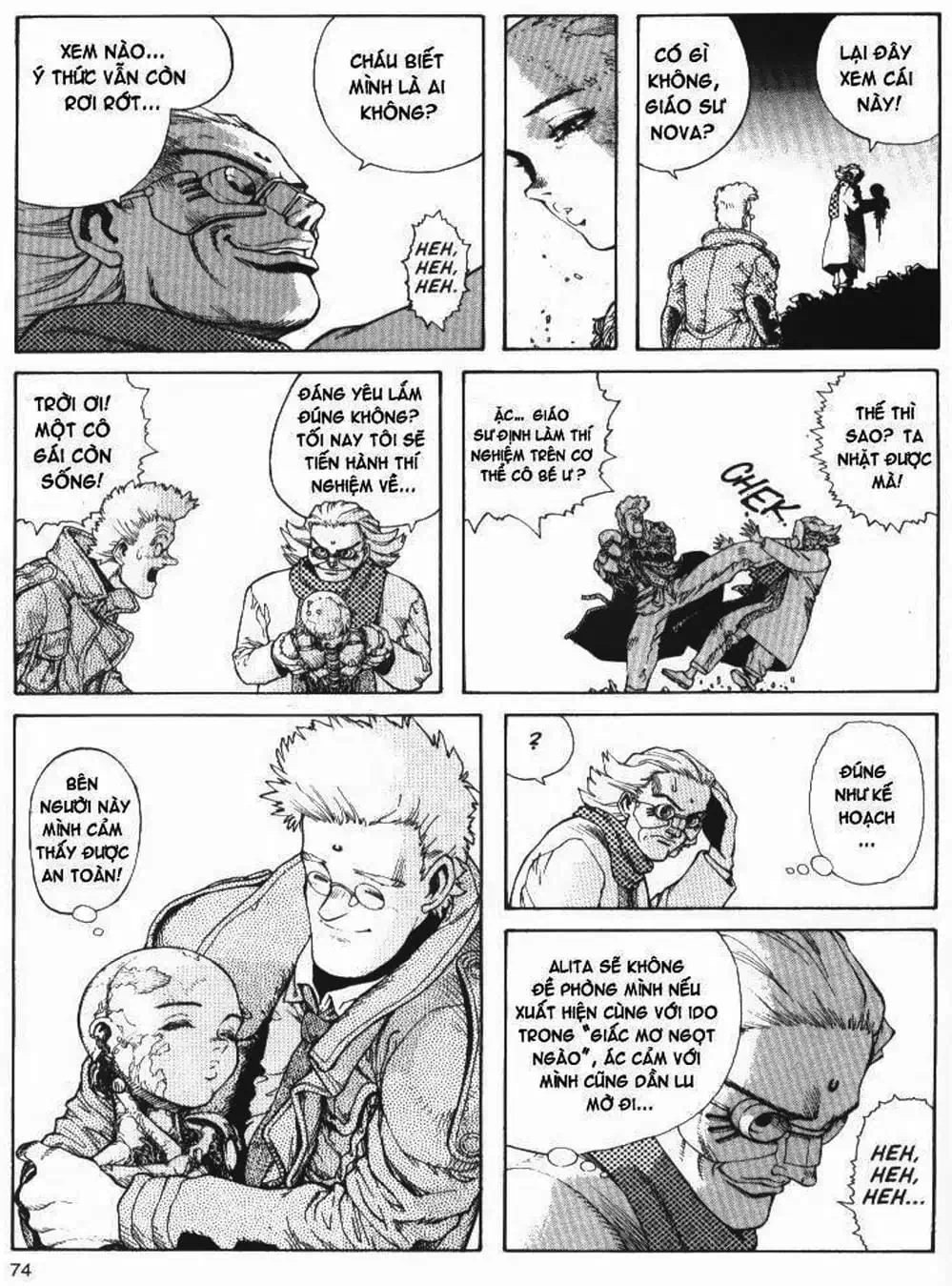 Truyện Tranh Alita: Thiên Thần Chiến Binh trang 6