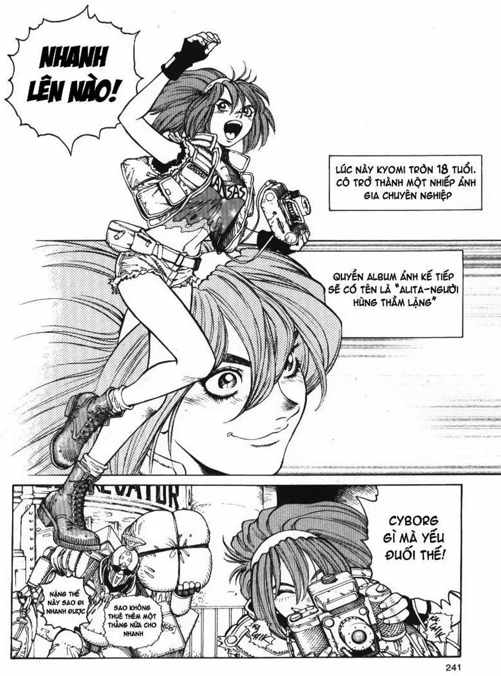 Truyện Tranh Alita: Thiên Thần Chiến Binh trang 6