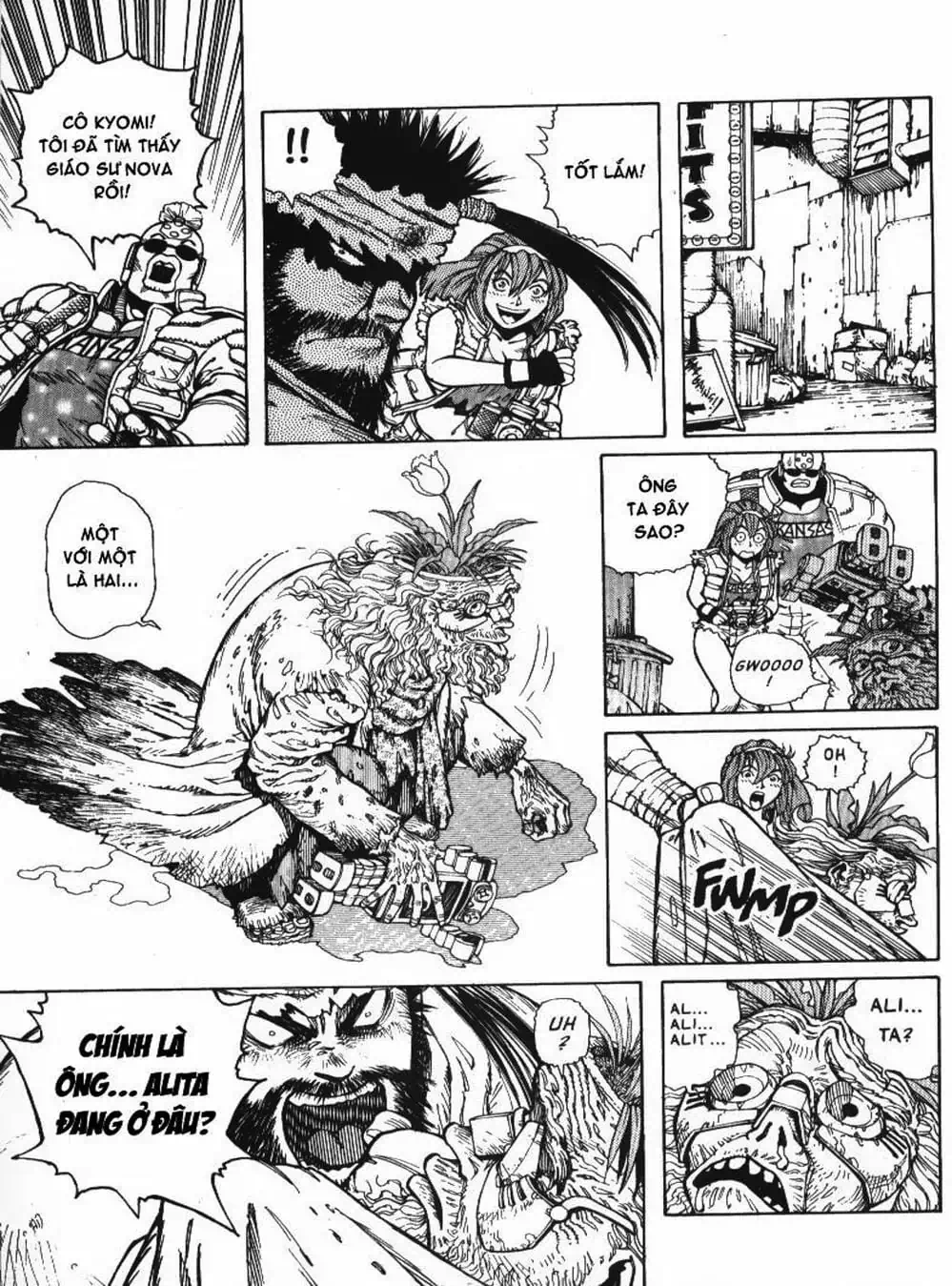 Truyện Tranh Alita: Thiên Thần Chiến Binh trang 6