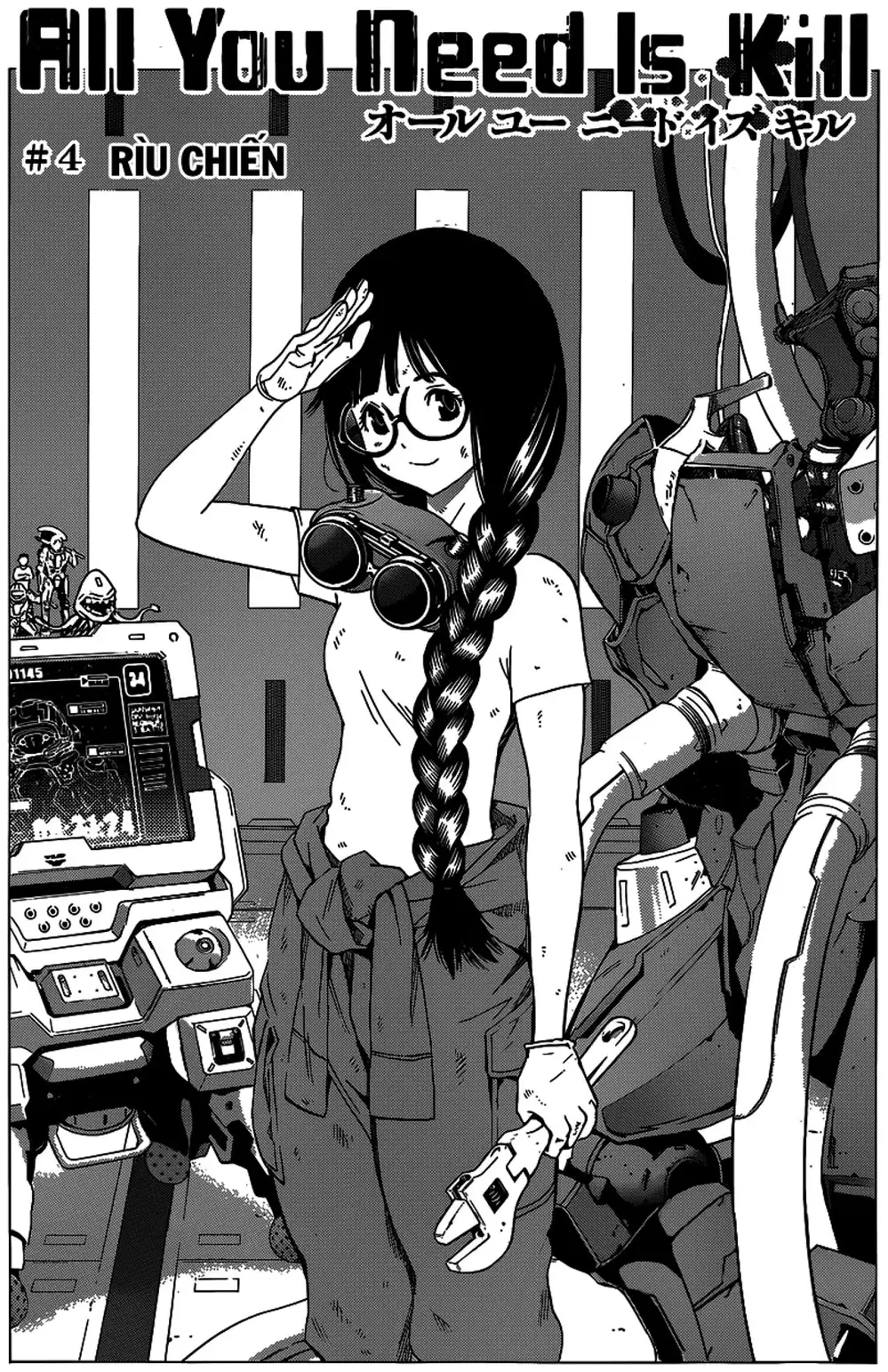 Truyện Tranh Cuộc Chiến Luân Hồi - All You Need Is Kill trang 4