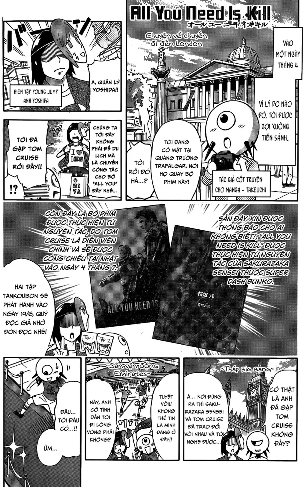 Truyện Tranh Cuộc Chiến Luân Hồi - All You Need Is Kill trang 4