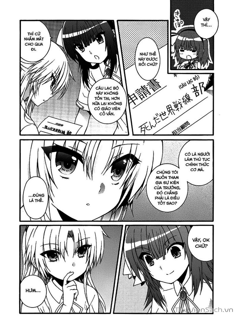 Truyện Tranh Angel Beats! Heaven’s Door trang 6