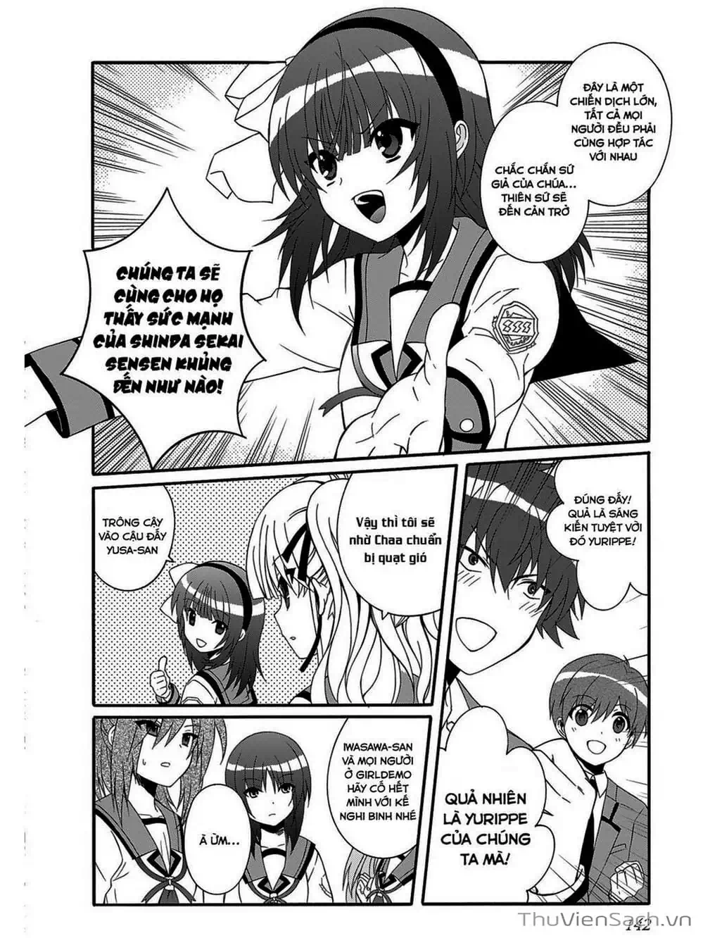 Truyện Tranh Angel Beats! Heaven’s Door trang 6