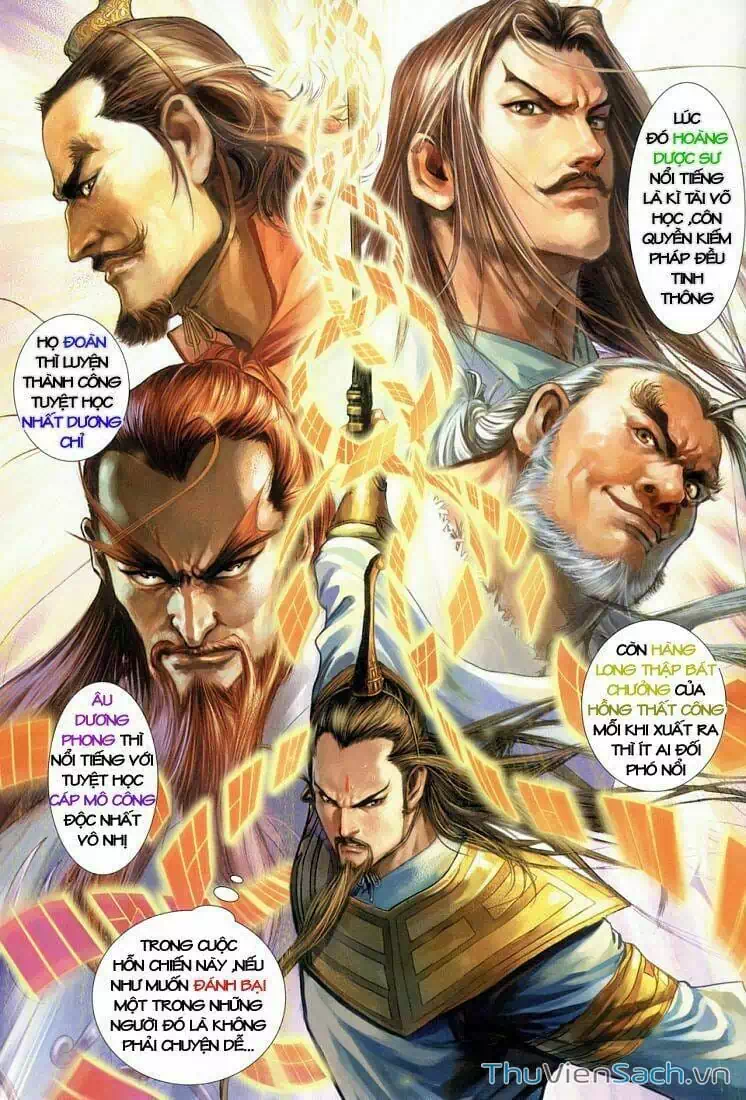 Truyện Tranh Anh Hùng Xạ Điêu - Manhua trang 4