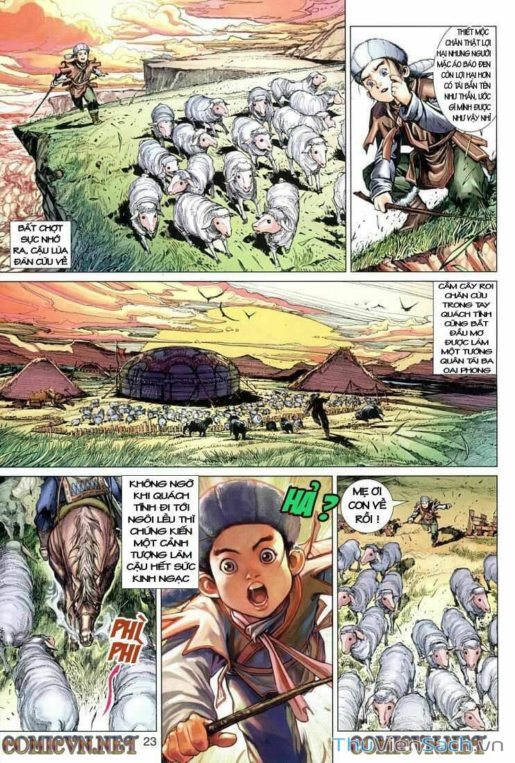 Truyện Tranh Anh Hùng Xạ Điêu - Manhua trang 14