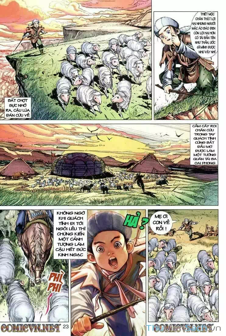 Truyện Tranh Anh Hùng Xạ Điêu - Manhua trang 4