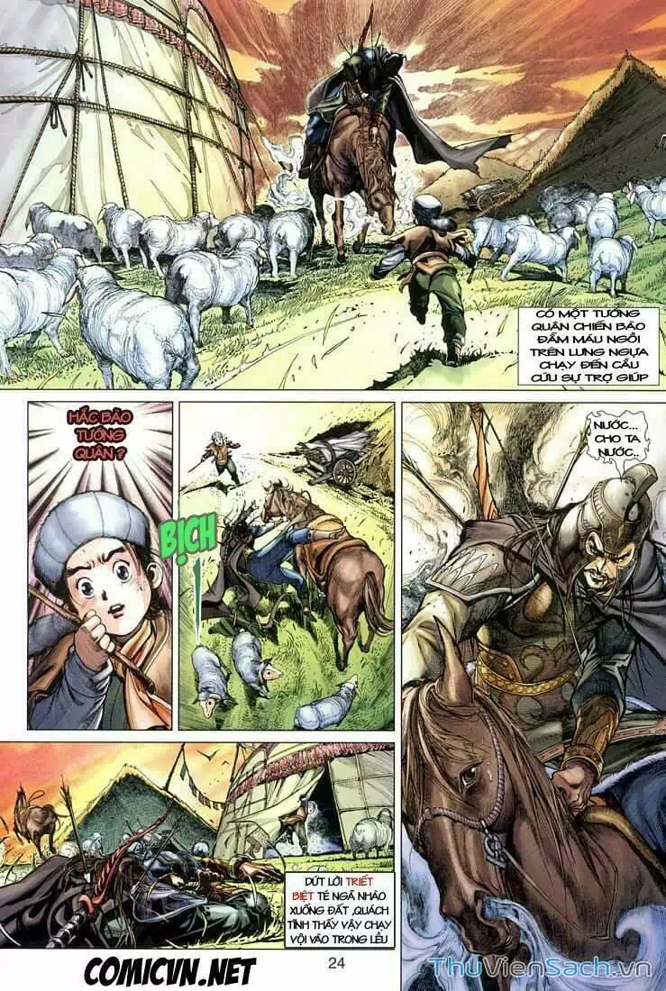 Truyện Tranh Anh Hùng Xạ Điêu - Manhua trang 4