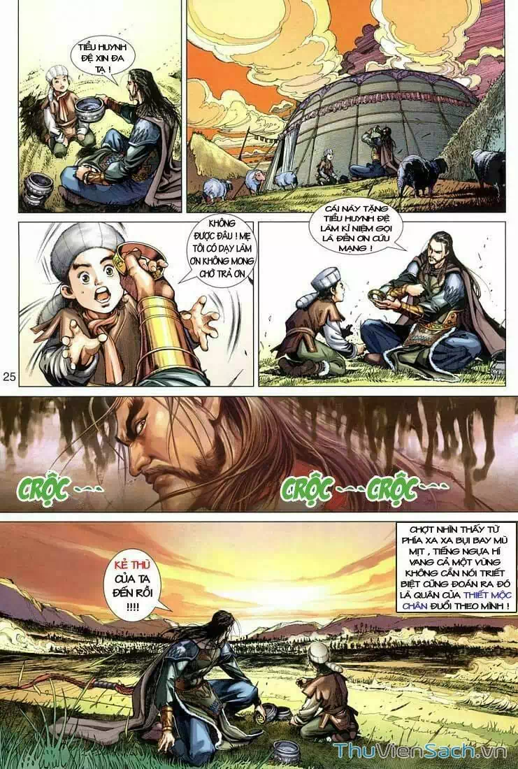 Truyện Tranh Anh Hùng Xạ Điêu - Manhua trang 4