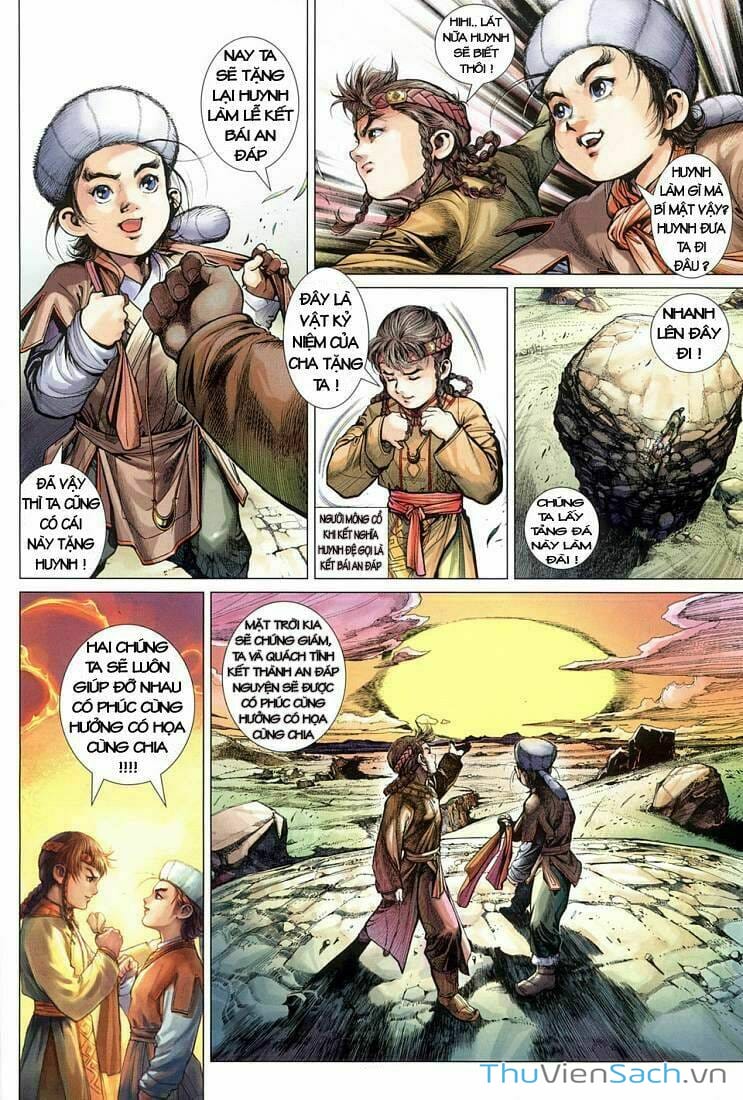 Truyện Tranh Anh Hùng Xạ Điêu - Manhua trang 4