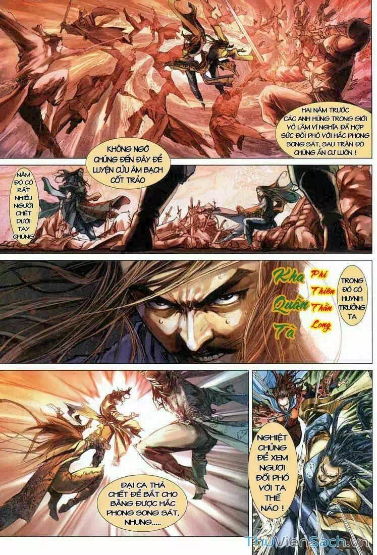 Truyện Tranh Anh Hùng Xạ Điêu - Manhua trang 4