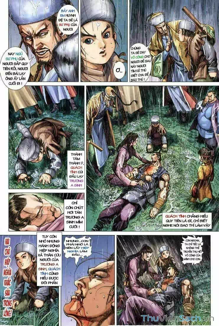 Truyện Tranh Anh Hùng Xạ Điêu - Manhua trang 4