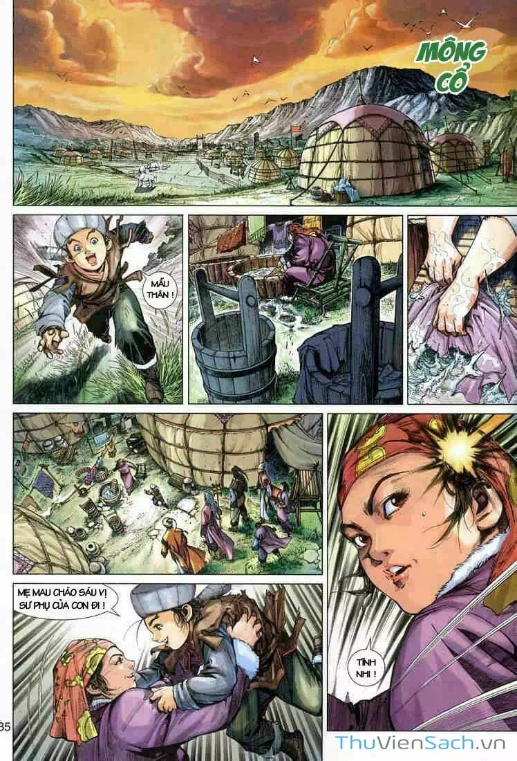 Truyện Tranh Anh Hùng Xạ Điêu - Manhua trang 4