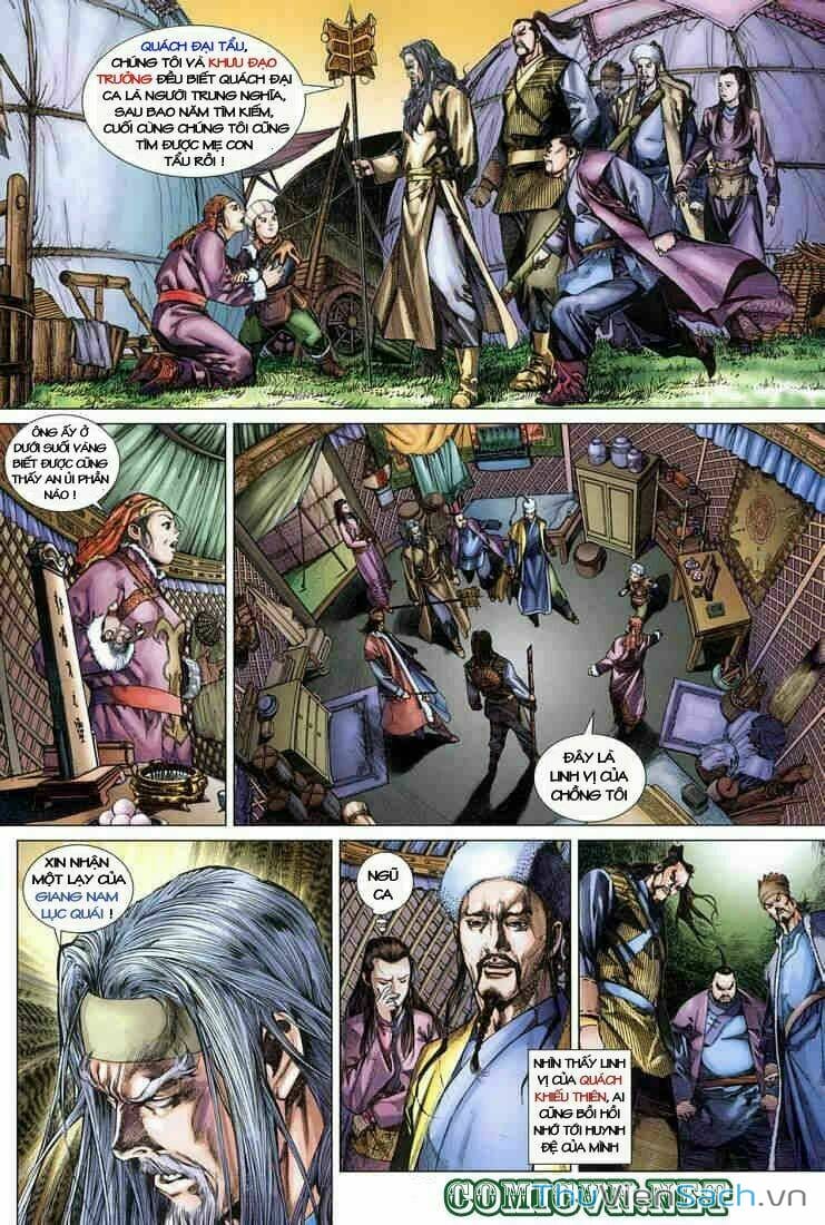 Truyện Tranh Anh Hùng Xạ Điêu - Manhua trang 4