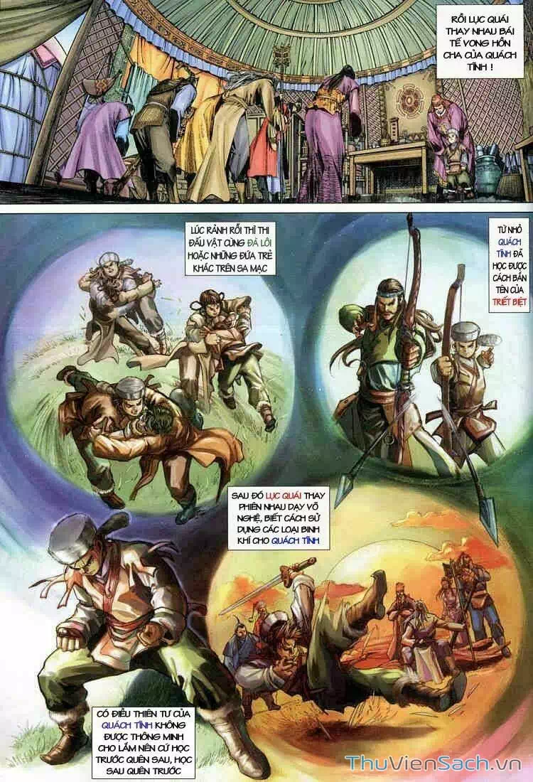 Truyện Tranh Anh Hùng Xạ Điêu - Manhua trang 4