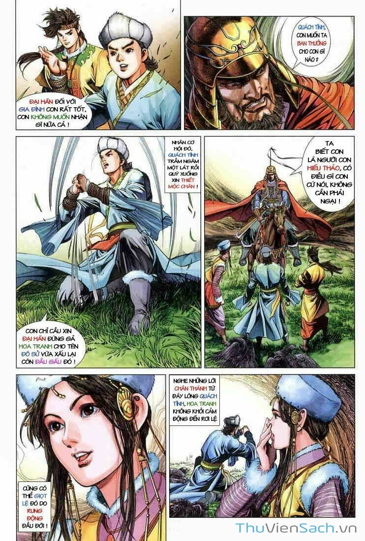 Truyện Tranh Anh Hùng Xạ Điêu - Manhua trang 100