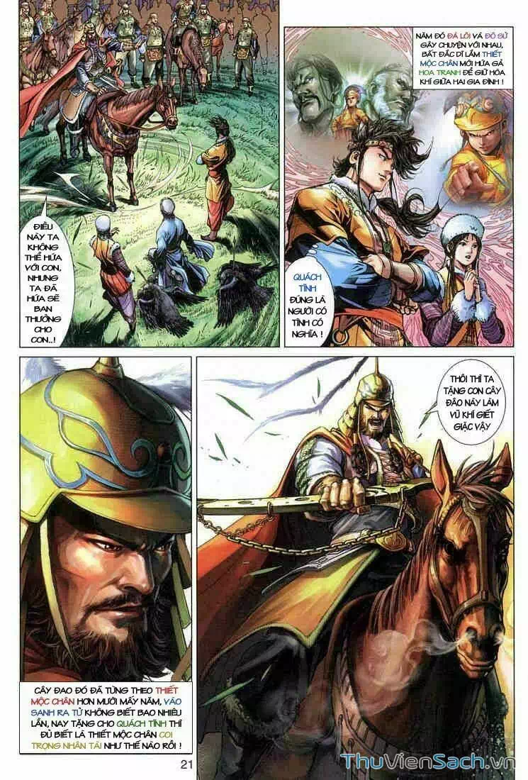 Truyện Tranh Anh Hùng Xạ Điêu - Manhua trang 4