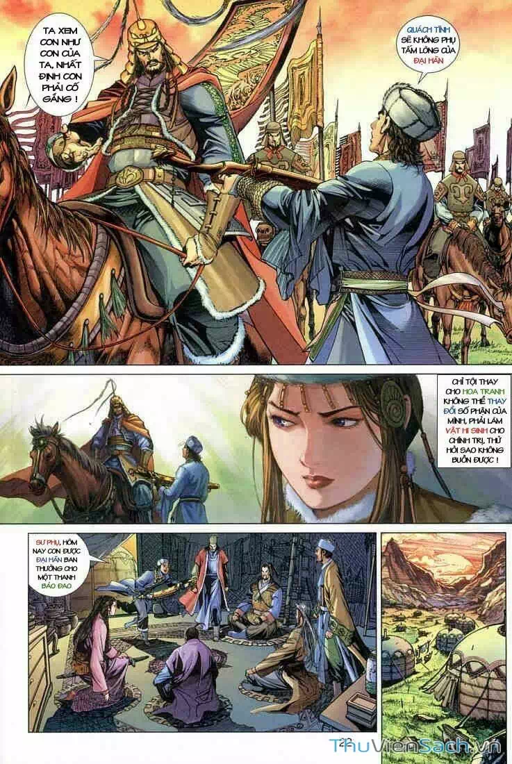 Truyện Tranh Anh Hùng Xạ Điêu - Manhua trang 4