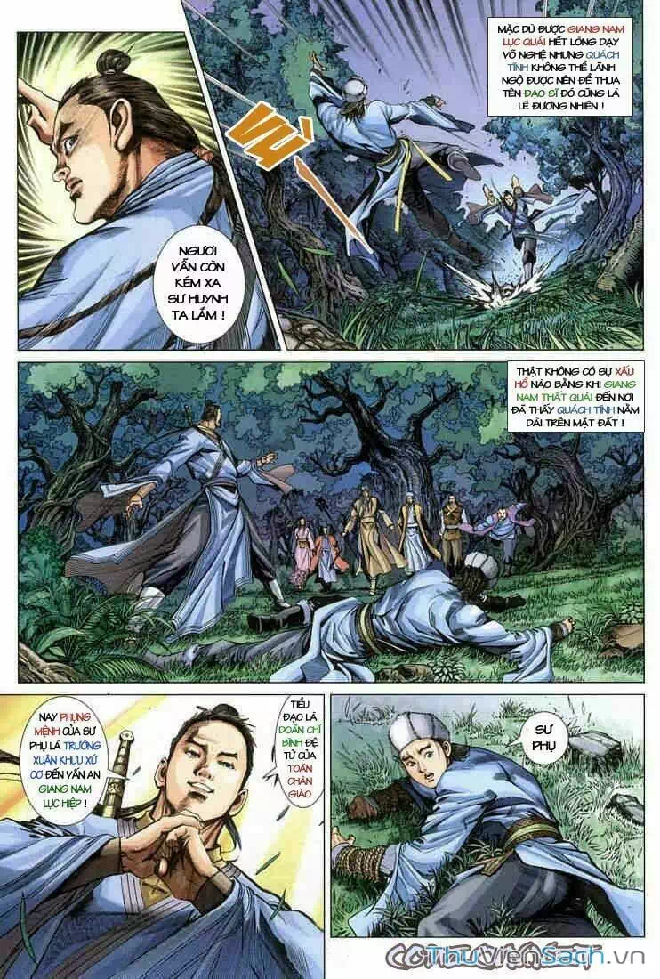 Truyện Tranh Anh Hùng Xạ Điêu - Manhua trang 4