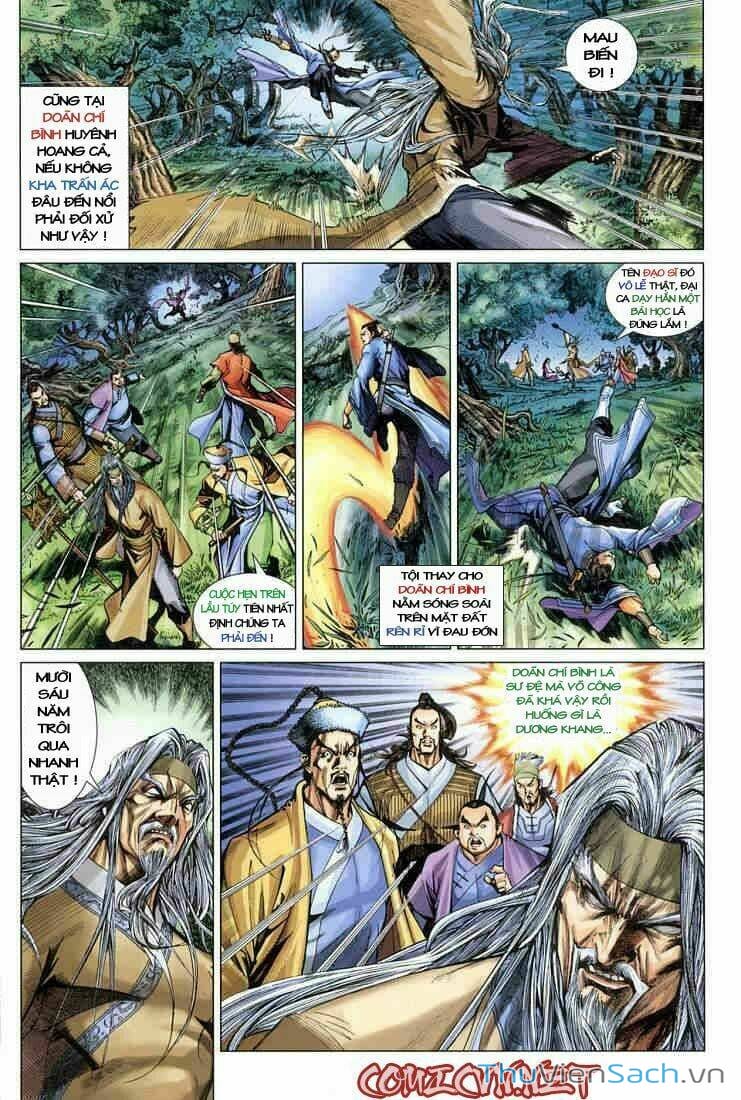 Truyện Tranh Anh Hùng Xạ Điêu - Manhua trang 110