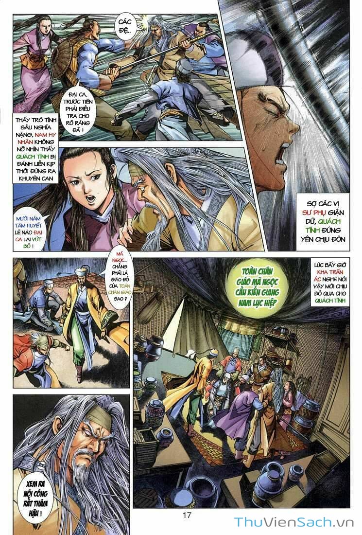 Truyện Tranh Anh Hùng Xạ Điêu - Manhua trang 137