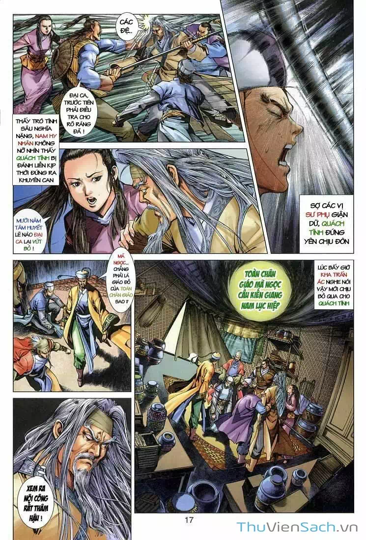 Truyện Tranh Anh Hùng Xạ Điêu - Manhua trang 4