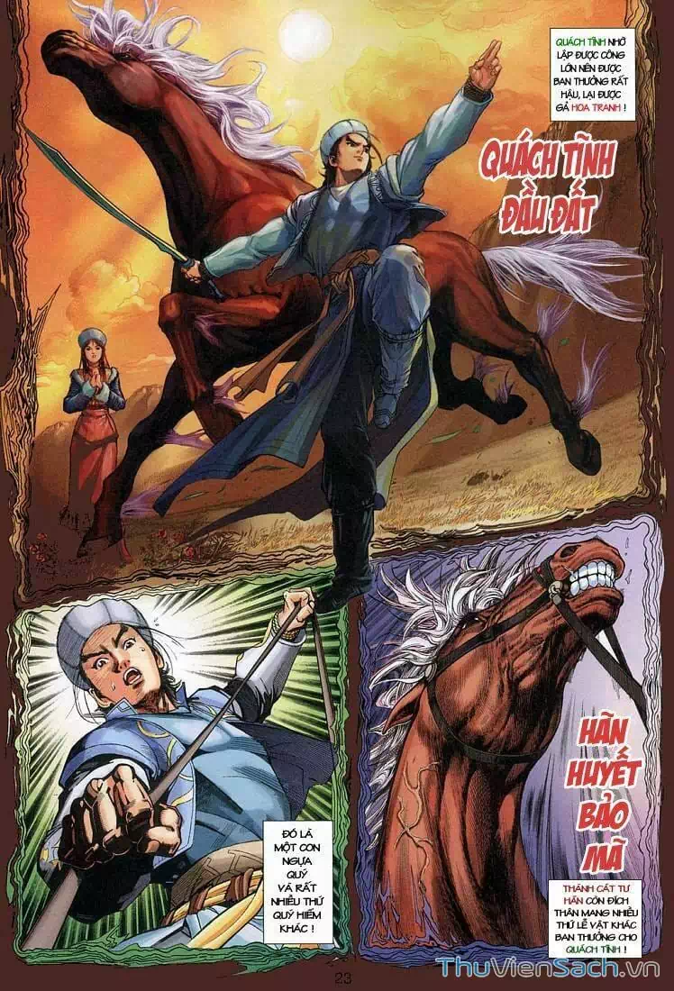 Truyện Tranh Anh Hùng Xạ Điêu - Manhua trang 4