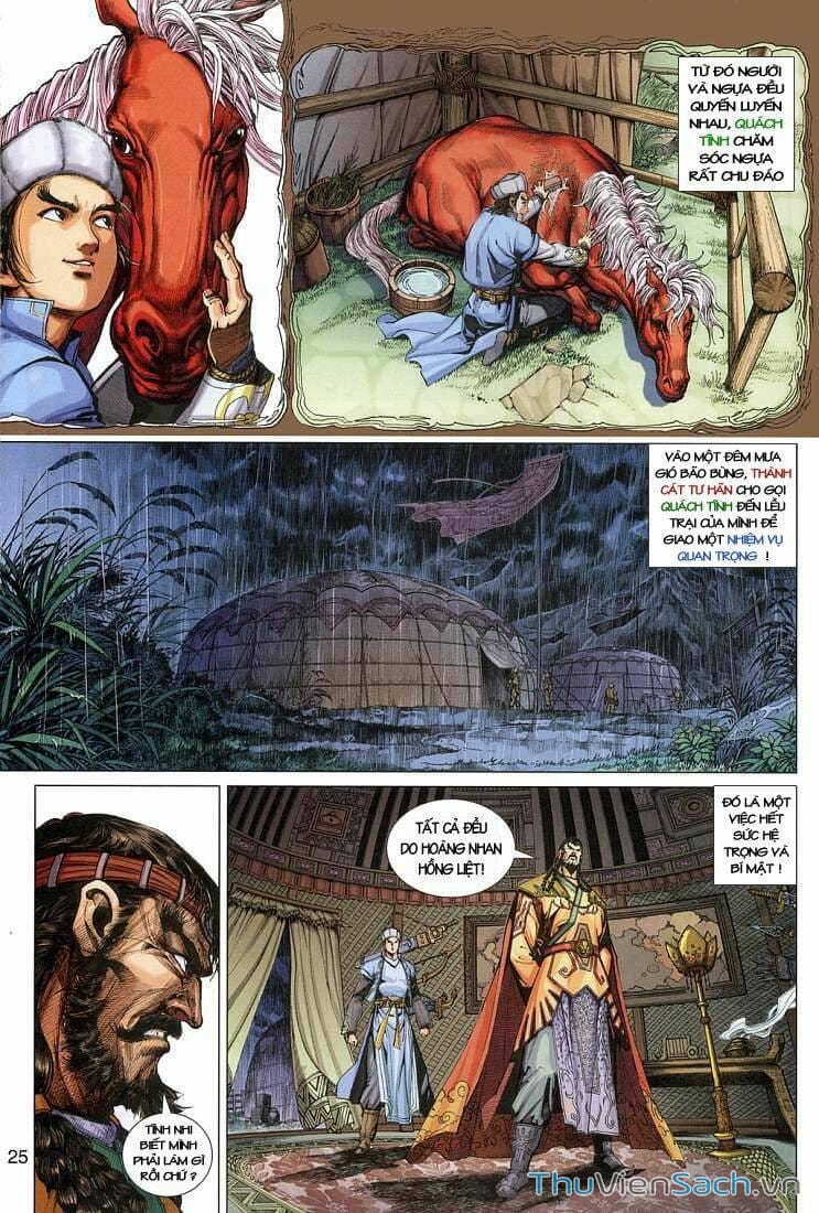 Truyện Tranh Anh Hùng Xạ Điêu - Manhua trang 145