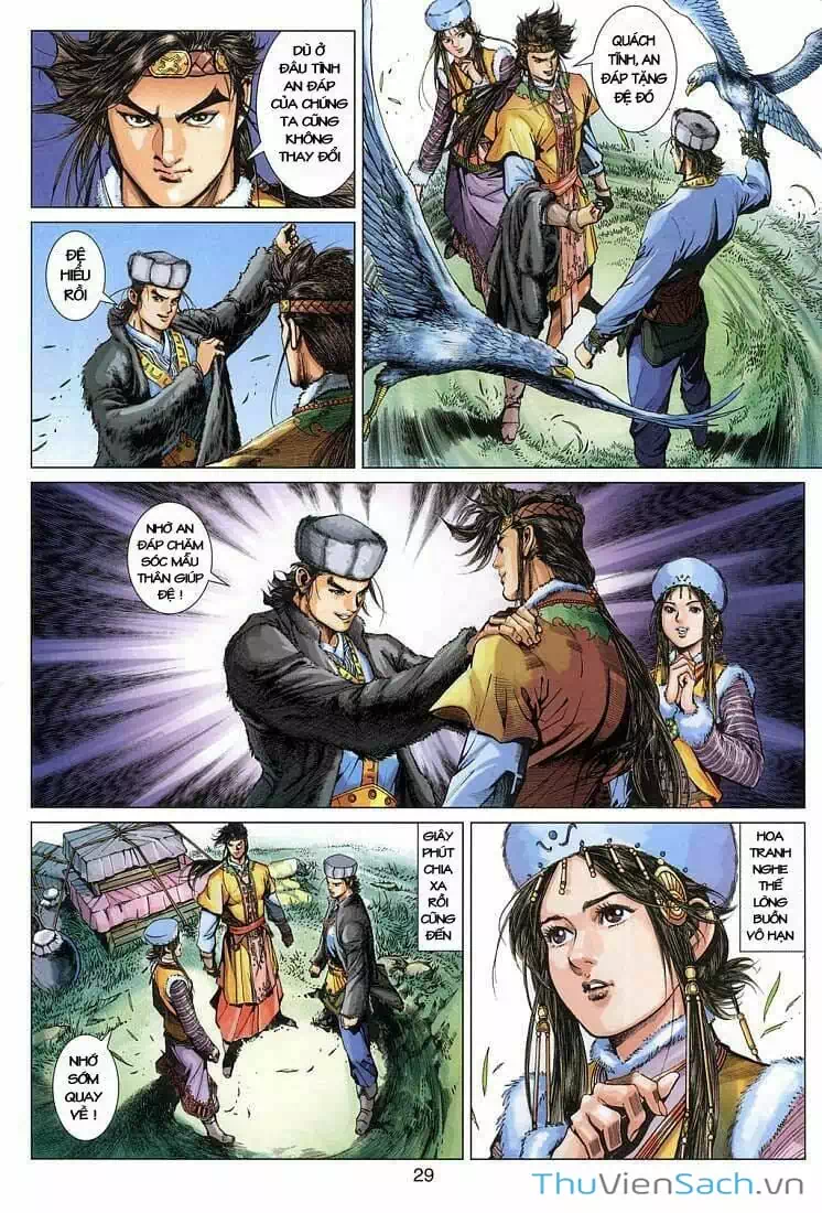 Truyện Tranh Anh Hùng Xạ Điêu - Manhua trang 4