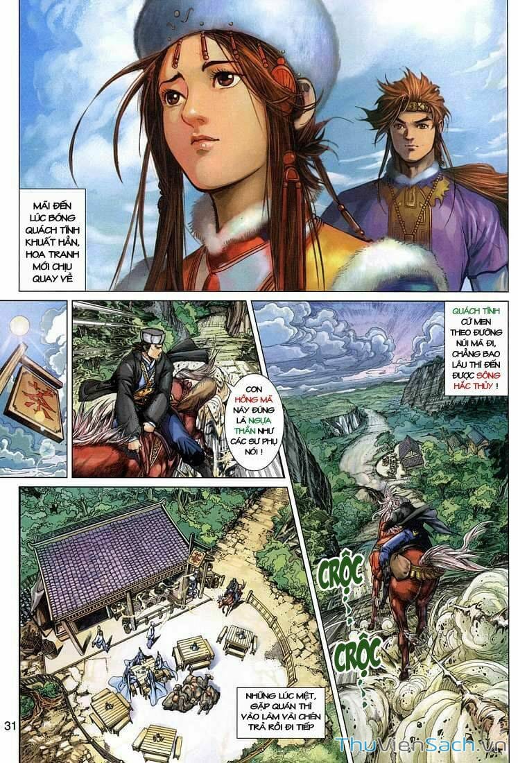 Truyện Tranh Anh Hùng Xạ Điêu - Manhua trang 151