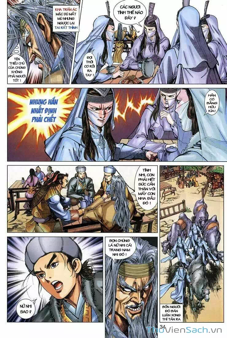 Truyện Tranh Anh Hùng Xạ Điêu - Manhua trang 4