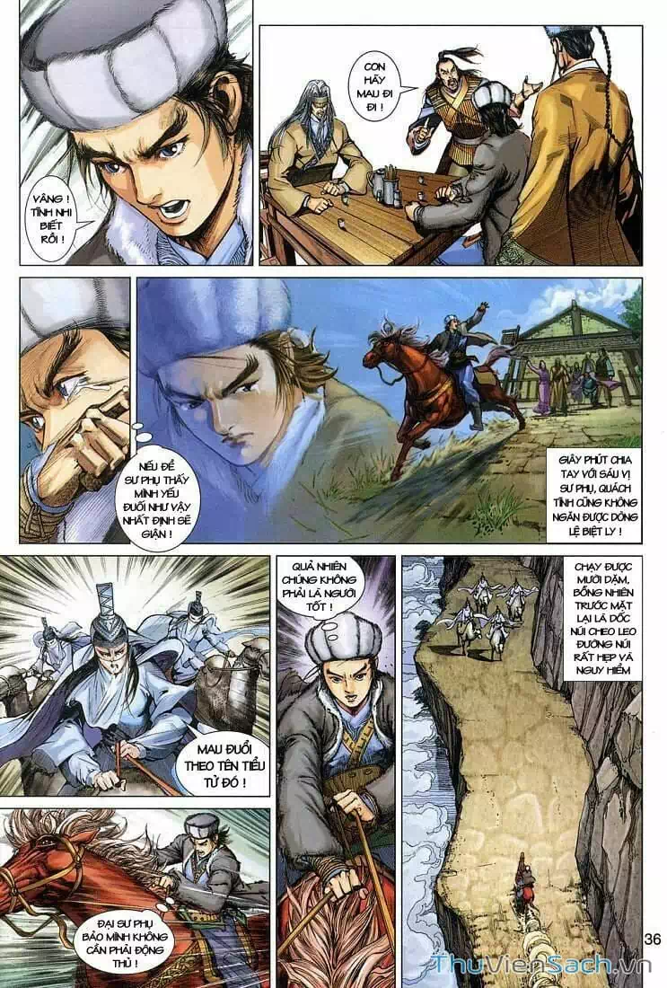 Truyện Tranh Anh Hùng Xạ Điêu - Manhua trang 4