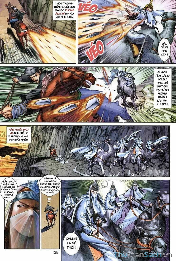 Truyện Tranh Anh Hùng Xạ Điêu - Manhua trang 158