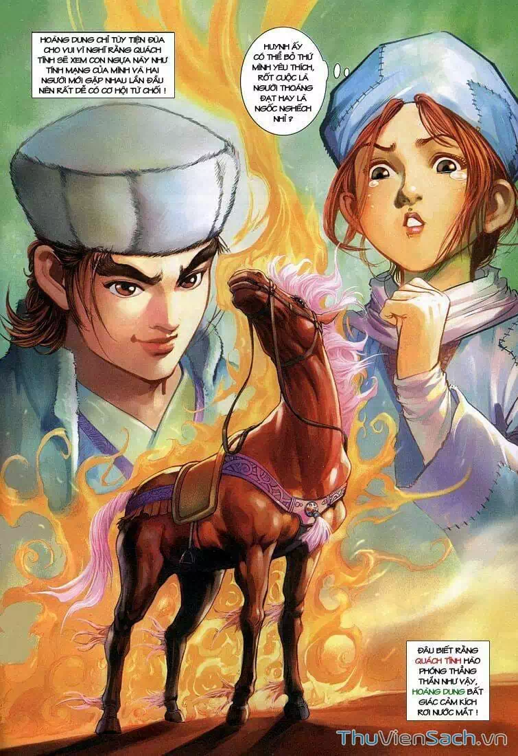 Truyện Tranh Anh Hùng Xạ Điêu - Manhua trang 4