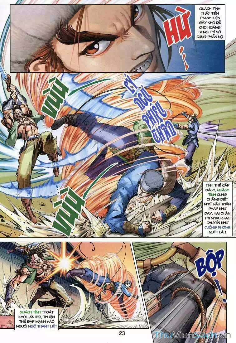 Truyện Tranh Anh Hùng Xạ Điêu - Manhua trang 4