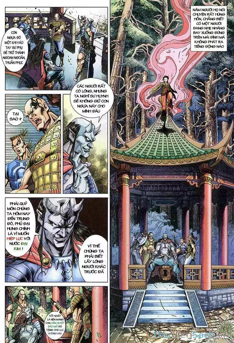 Truyện Tranh Anh Hùng Xạ Điêu - Manhua trang 4