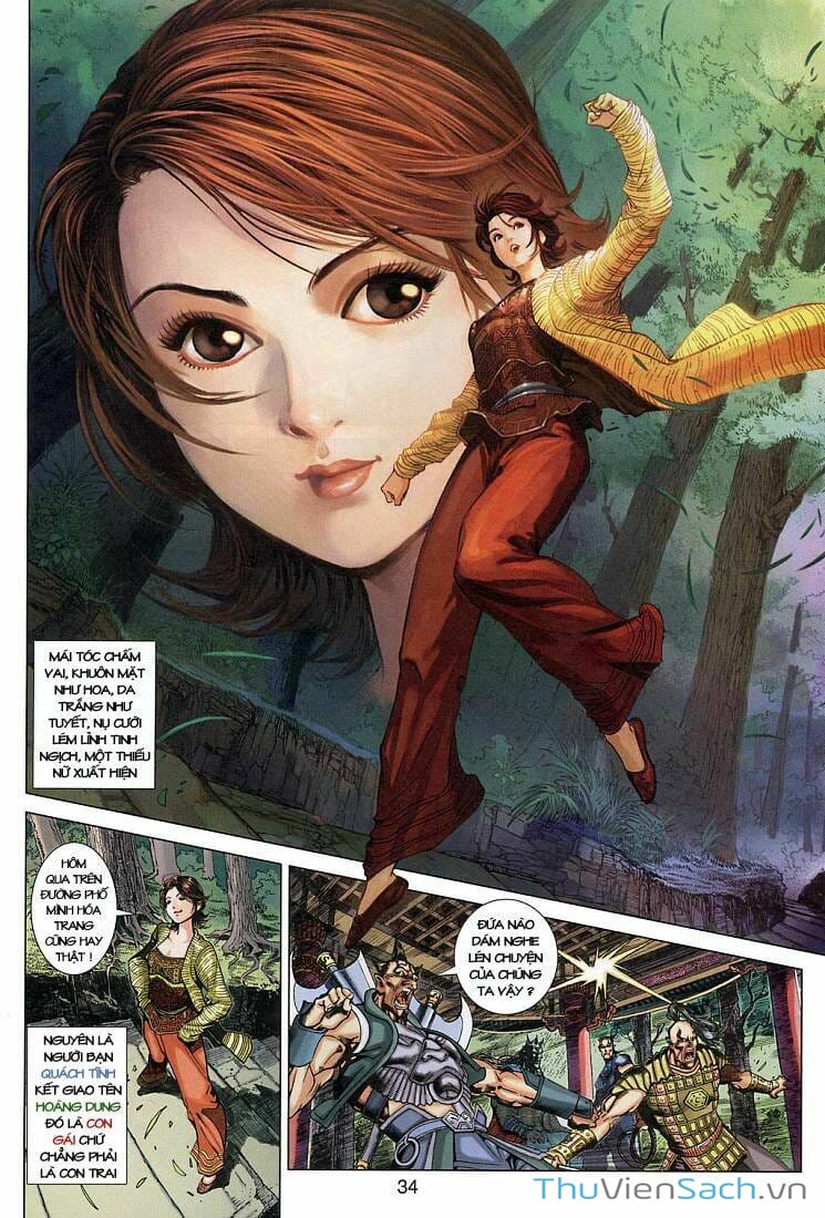 Truyện Tranh Anh Hùng Xạ Điêu - Manhua trang 195