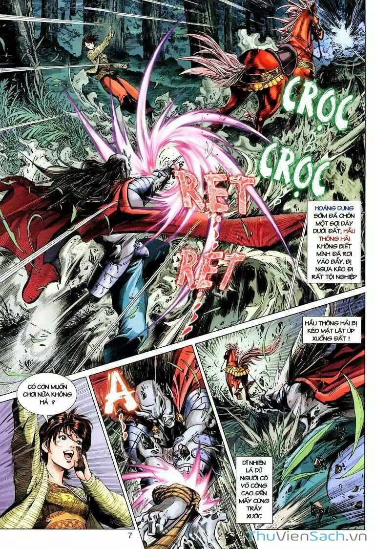 Truyện Tranh Anh Hùng Xạ Điêu - Manhua trang 4