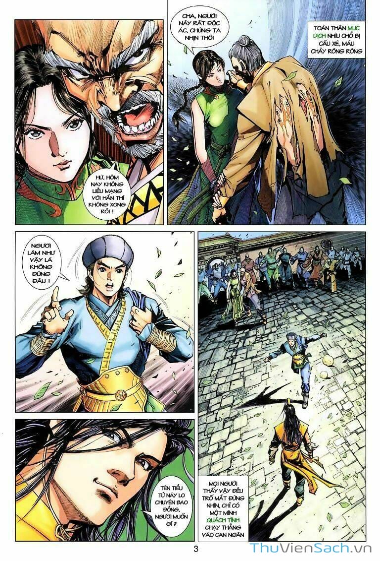 Truyện Tranh Anh Hùng Xạ Điêu - Manhua trang 4