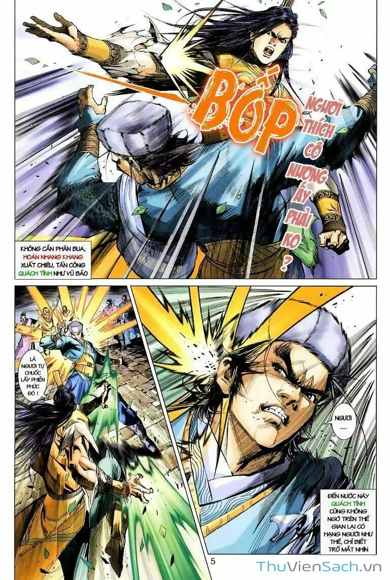 Truyện Tranh Anh Hùng Xạ Điêu - Manhua trang 4