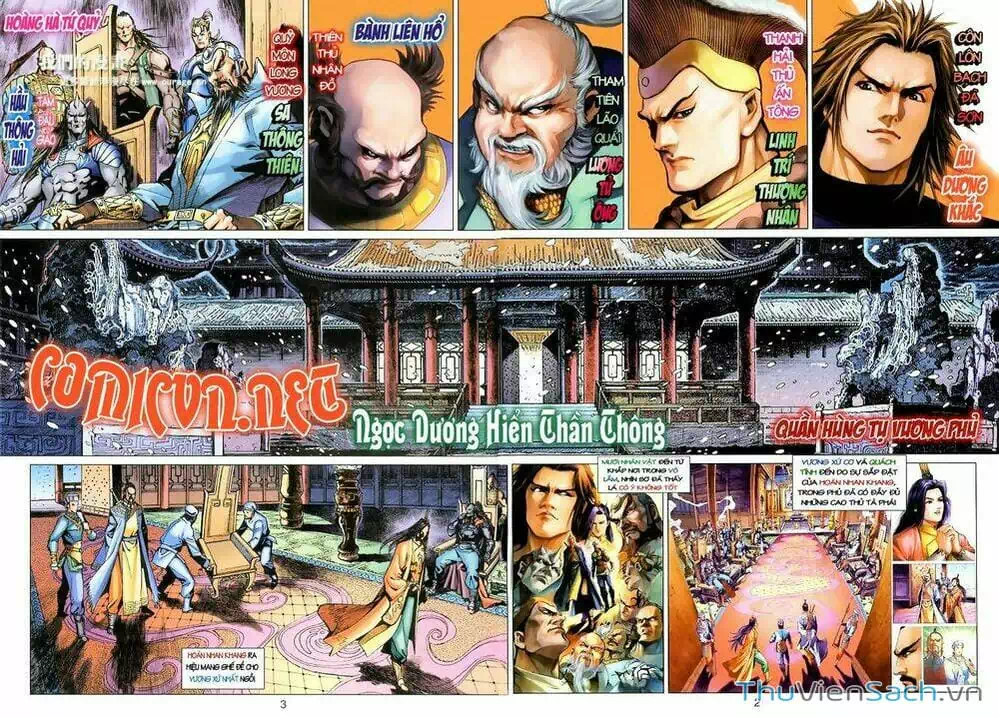 Truyện Tranh Anh Hùng Xạ Điêu - Manhua trang 4