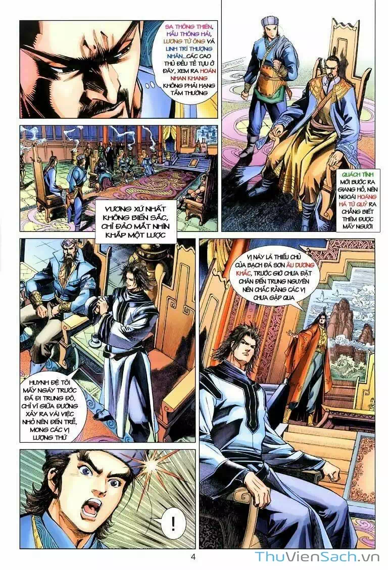Truyện Tranh Anh Hùng Xạ Điêu - Manhua trang 4