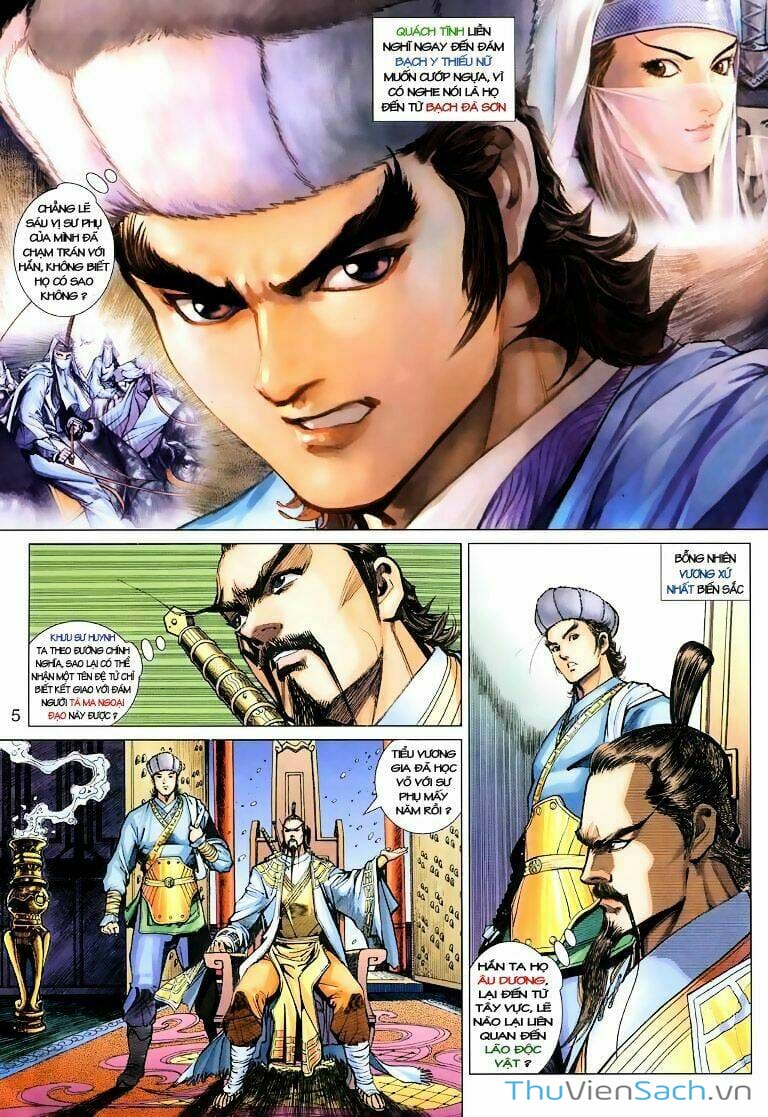 Truyện Tranh Anh Hùng Xạ Điêu - Manhua trang 276