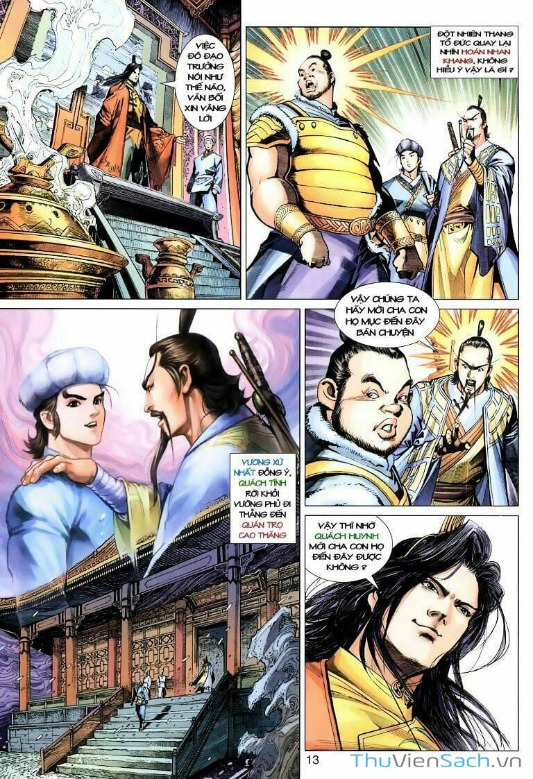 Truyện Tranh Anh Hùng Xạ Điêu - Manhua trang 284